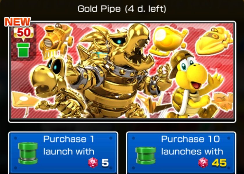 Gold Dry Bowser Comes To Mario Kart Tour Nintendo Wire