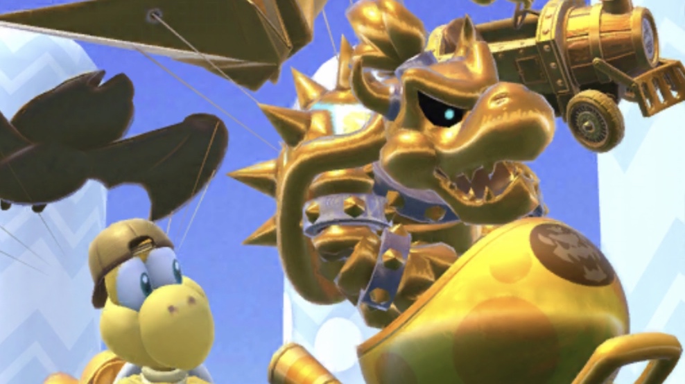 Mario golden. Gold Bowser. Dry Bowser. Gold Mario.