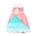 Animal Crossing New Horizons Pink Mermaid Princess Dress
