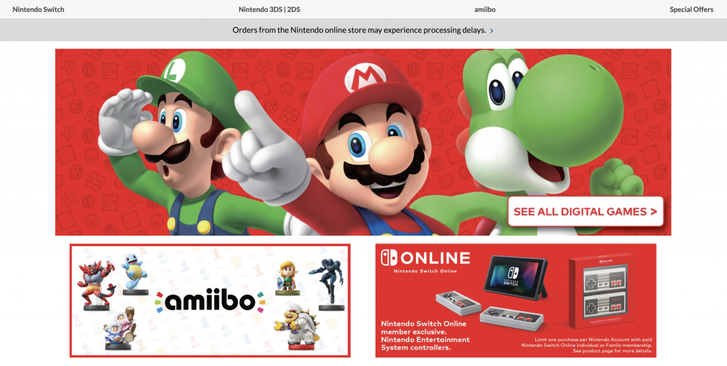 stege skade Levere The Nintendo Online Store has reopened - Nintendo Wire