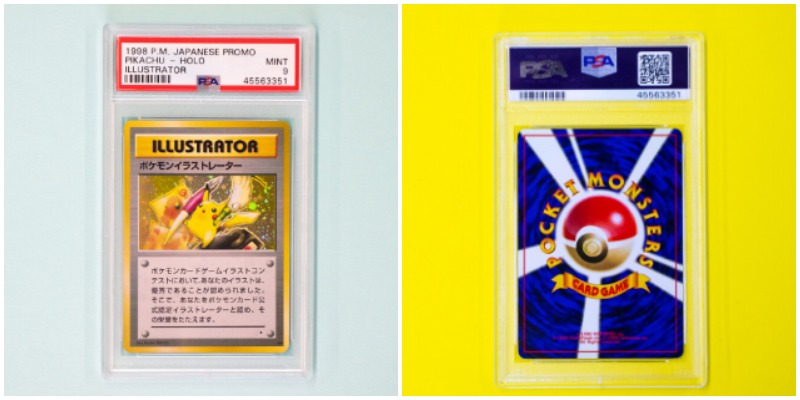 Rare Pokemon Pikachu Illustrator Card Sold at Auction