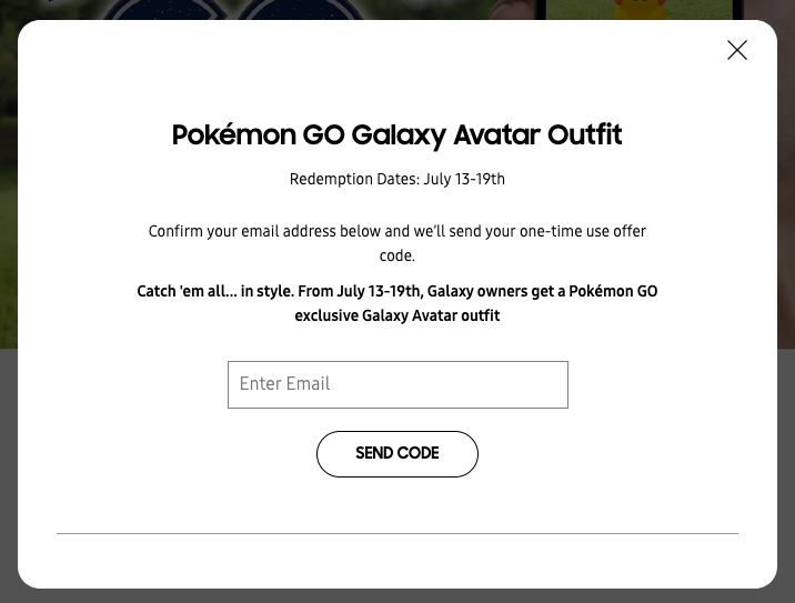 Pokemon GO Redeem Code for Pokemon Worlds Avatar Item - MinionAccounts