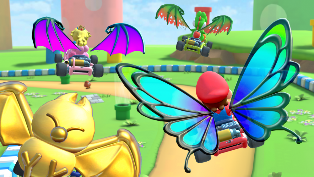 Spread your wings like a beautiful butterfly with new Wing Glider Pipe