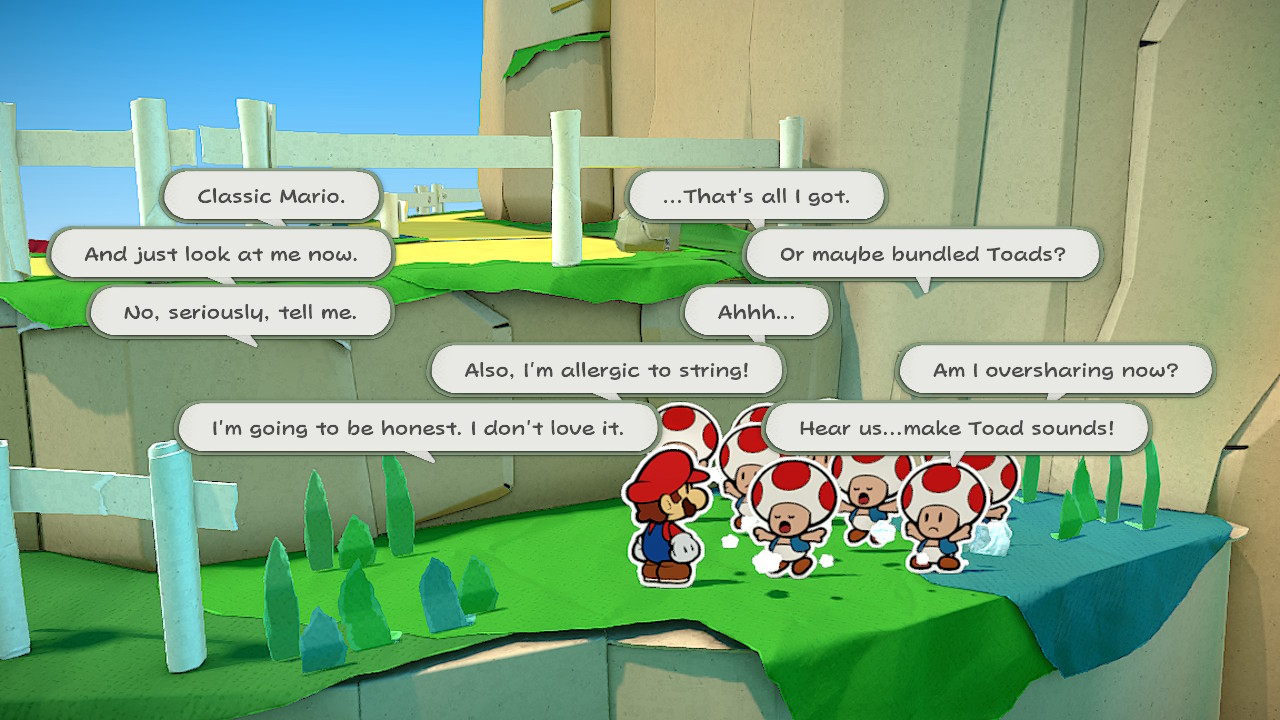 Paper Mario: The Origami King folds fun and inventive combat into one  confetti-laden package