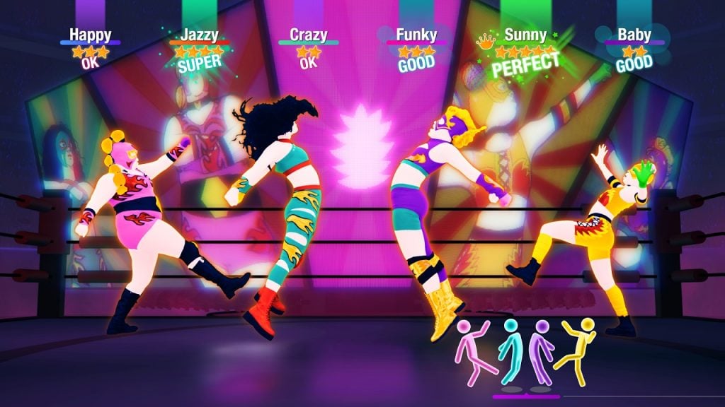 wii console with just dance