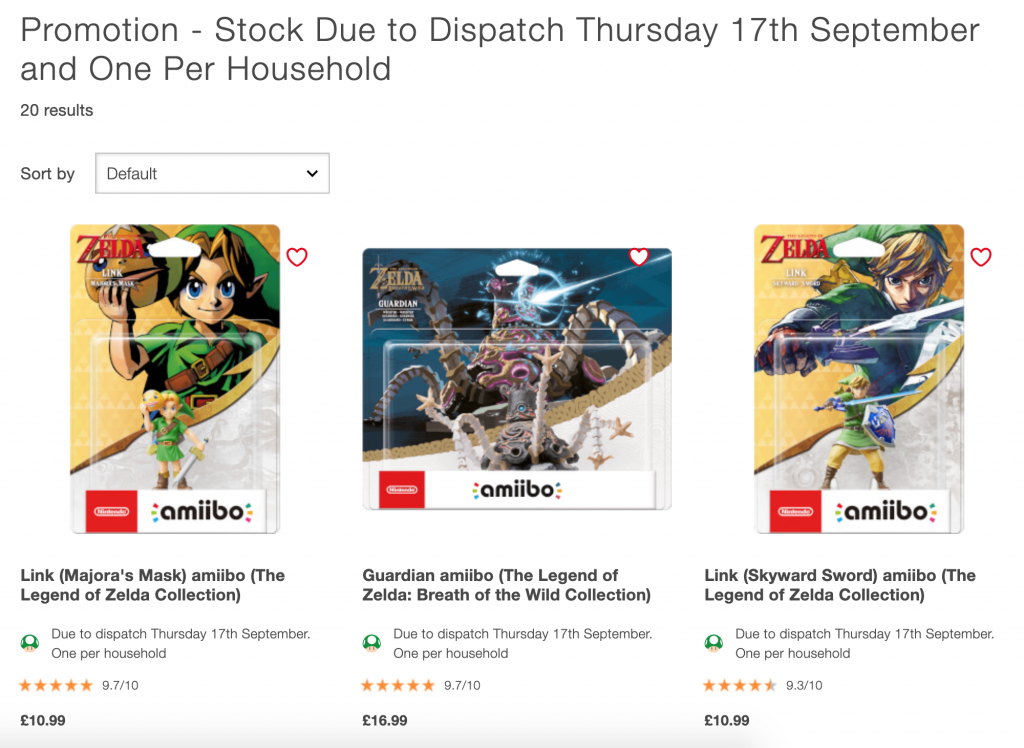 My Nintendo Store UK on X: The Legend of Zelda amiibo are available again  on My Nintendo Store! Here's your chance to get your hands on past  favourites from Twilight Princess, Skyward