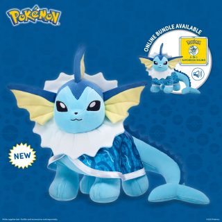 build a bear vaporeon restock