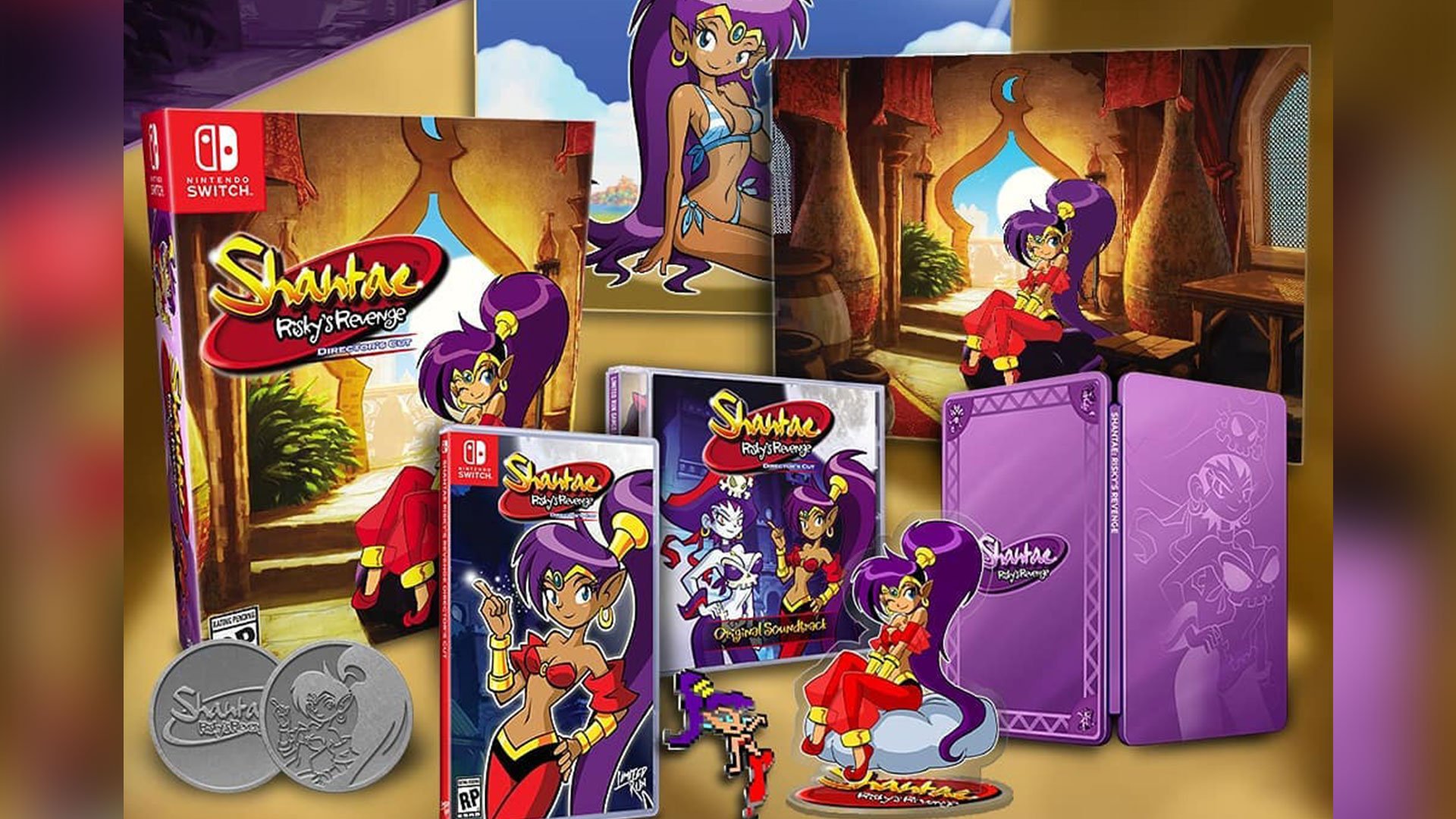 Limited Run Games reveals Shantae: Risky's Revenge Collector's