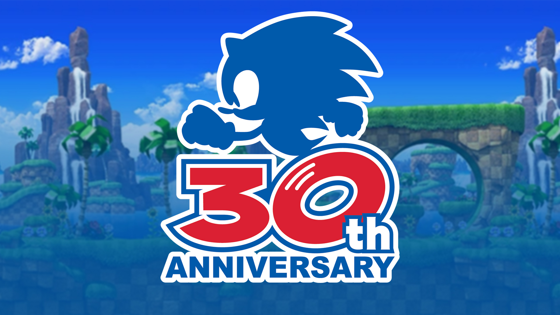 Sonic the Hedgehog's 30th anniversary logo
