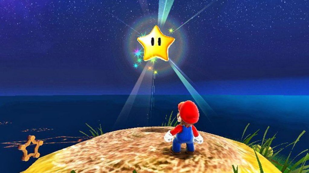 mario galaxy star