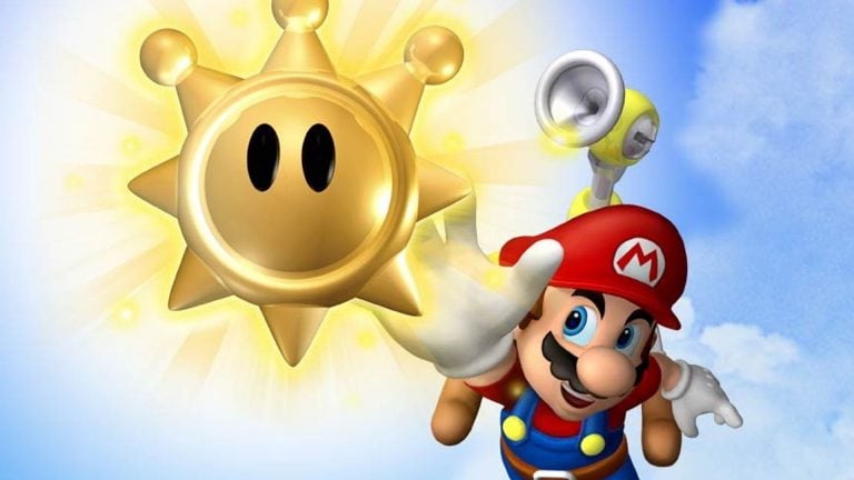Super Mario Sunshine Shine Sprites