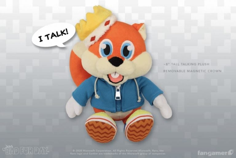 conker plush fangamer