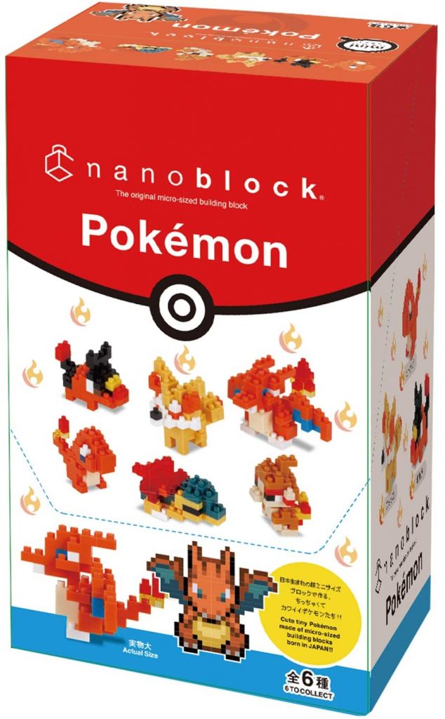 Fire Type Pokemon Mini Nanoblock Set Is Now Available To Pre Order From Amazon Japan Nintendo Wire