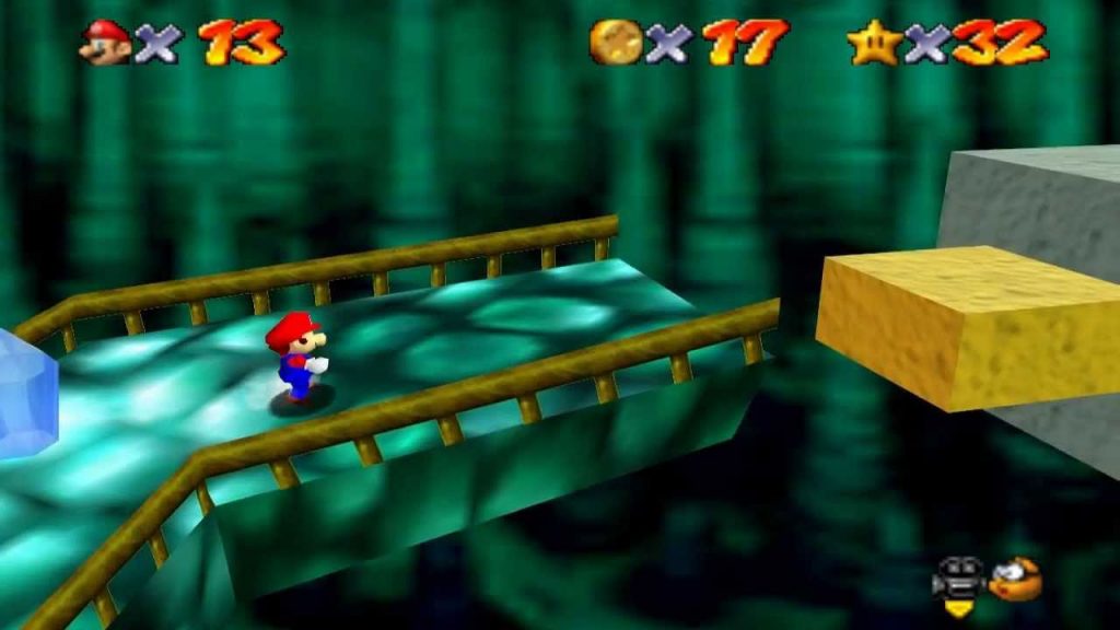 Super Mario 64 Getting Behind The Trapdoor Non Tas Youtube