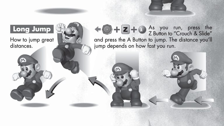 3d All Stars Guide How To Do A Long Jump In Super Mario 64 Nintendo Wire 