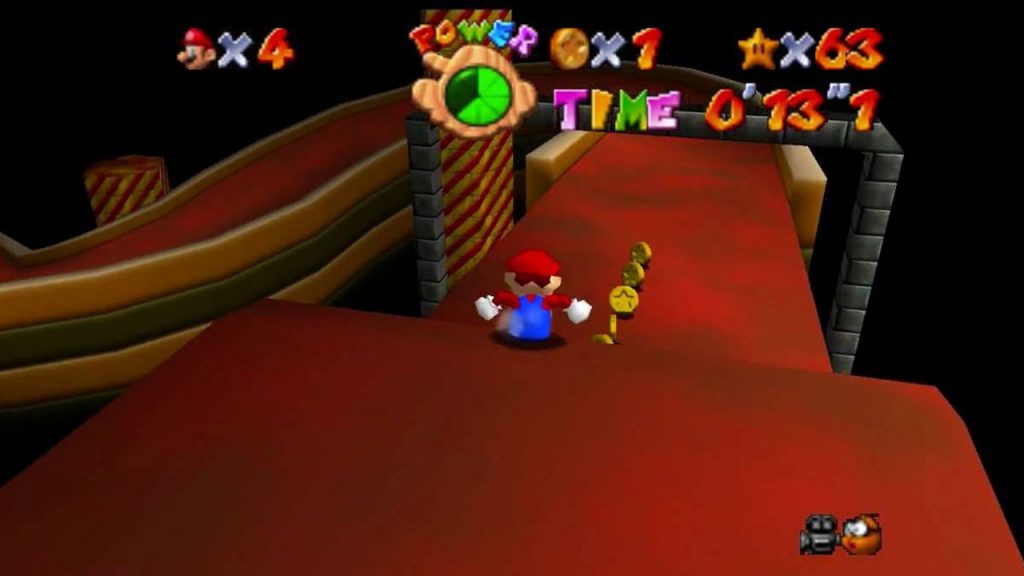 mario 64 castle secret stars