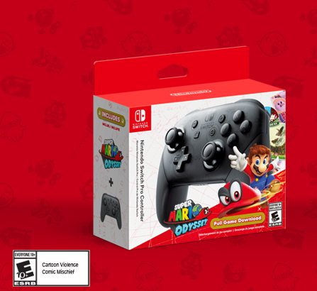 best controller for super mario odyssey