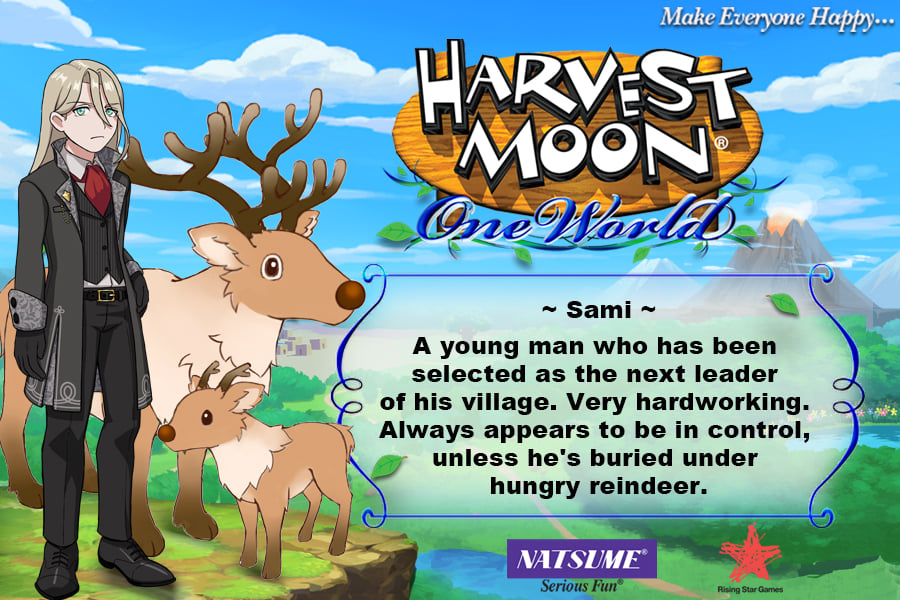 Meet Harvest Moon: One World's Bachelor #2 - Sami – Nintendo Wire