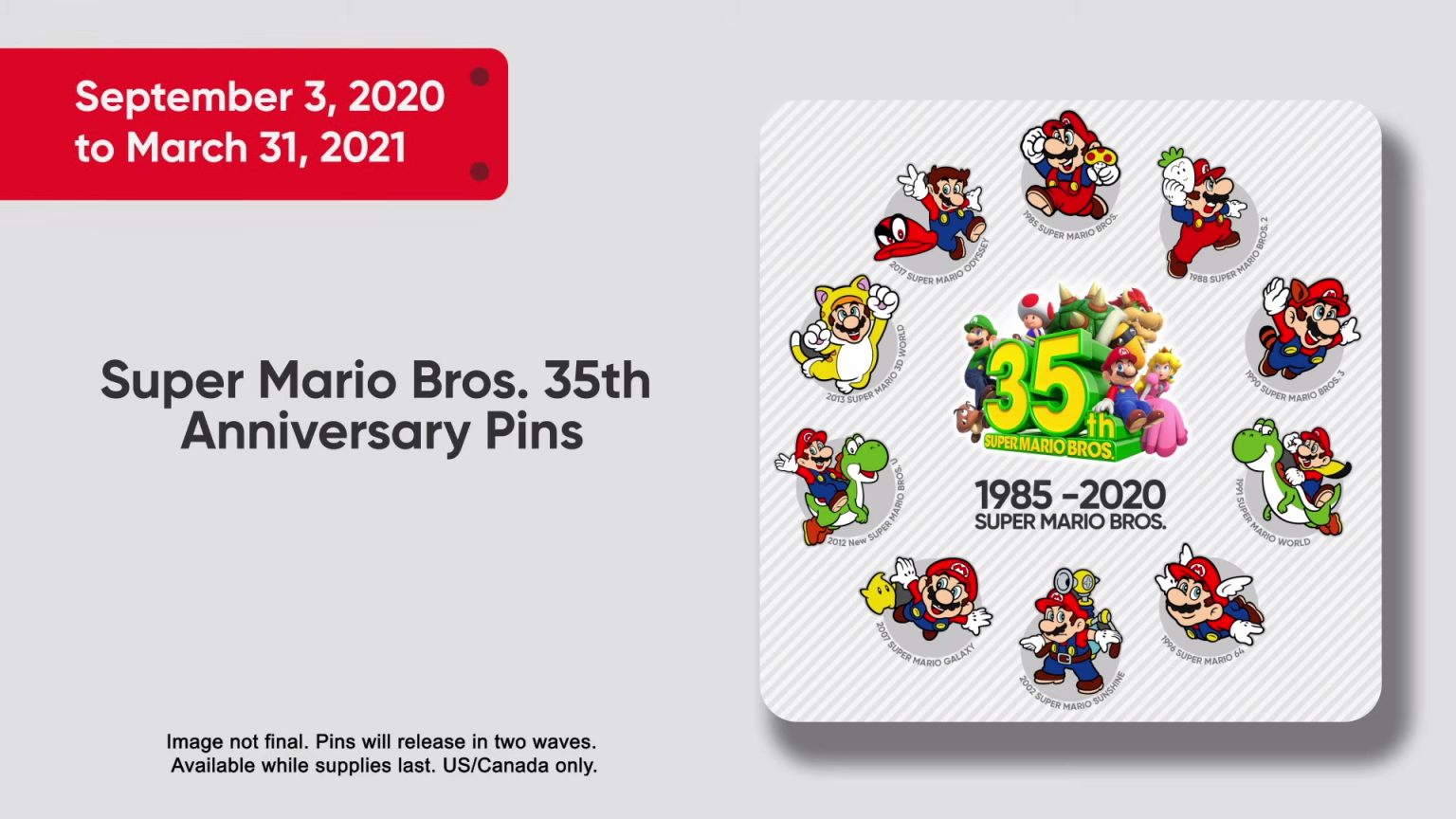 My Nintendo Celebrates Super Mario Bross 35th Anniversary With New Rewards Nintendo Wire 6299