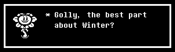 PC / Computer - Undertale - Flowey (Winter Alarm Clock) - The