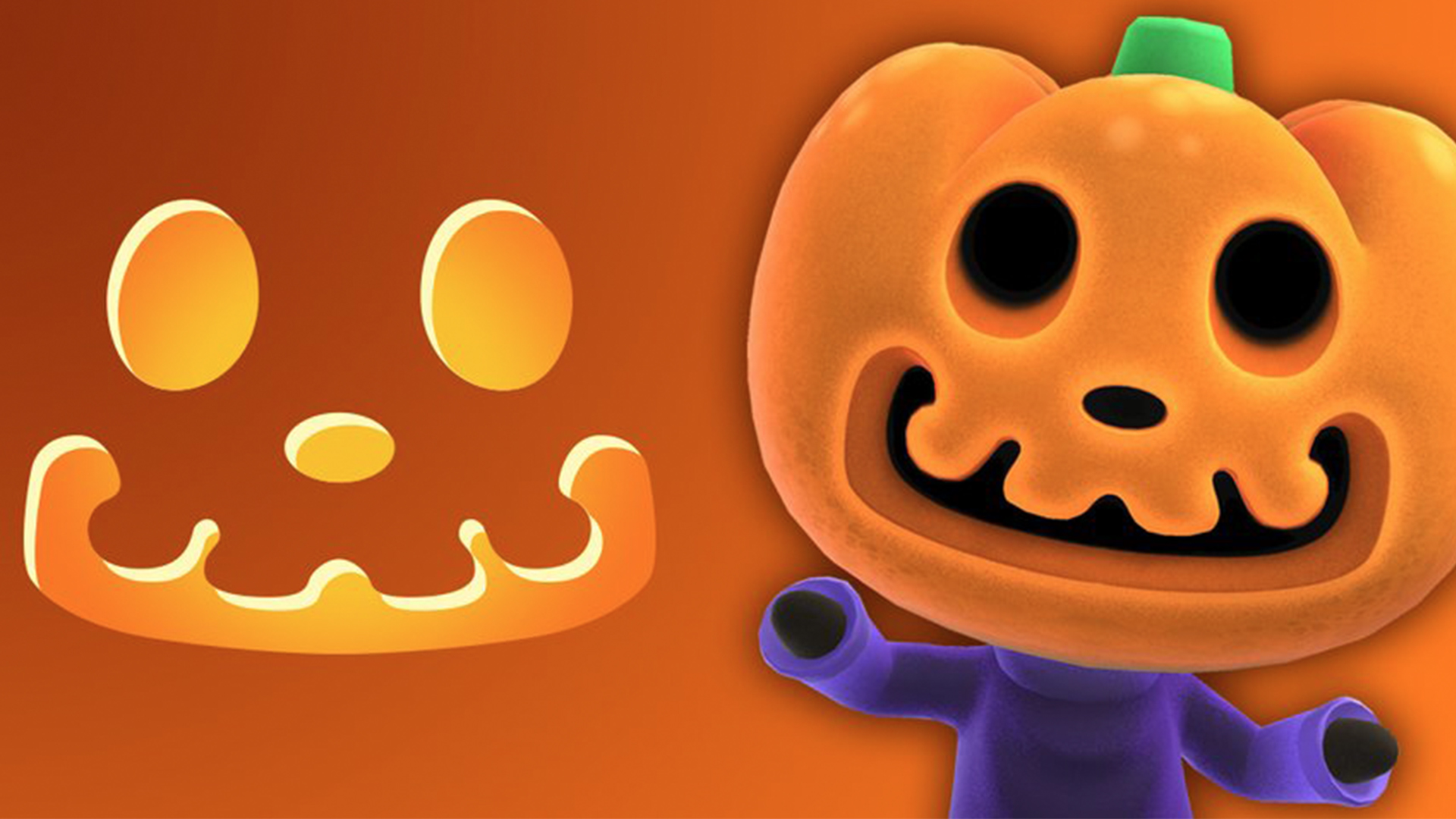 Play Nintendo shares an Animal Crossing Halloween pumpkin carving stencil  of Jack - Nintendo Wire