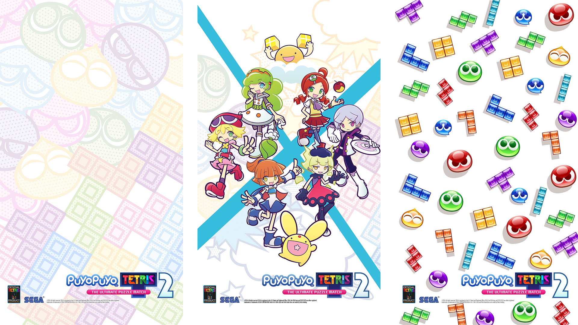 Sega Shares Set Of Puyo Puyo Tetris 2 Wallpapers Nintendo Wire