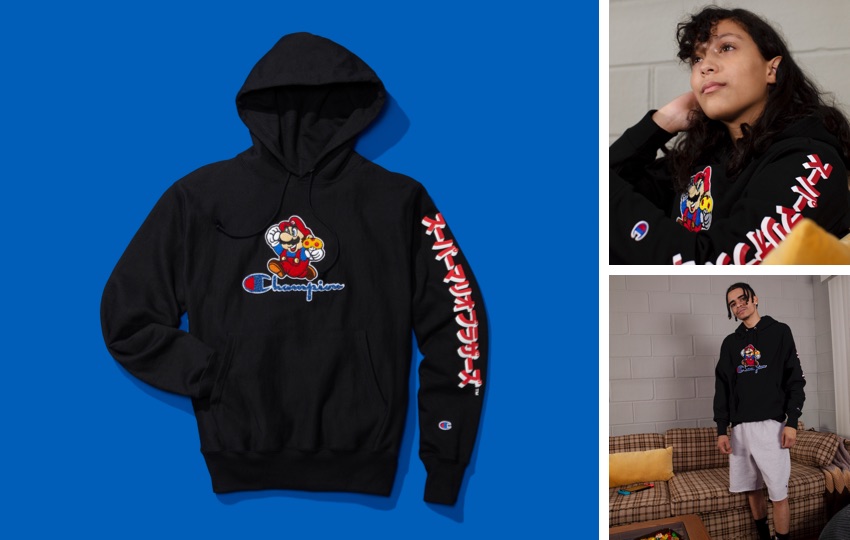 mario champion sweater