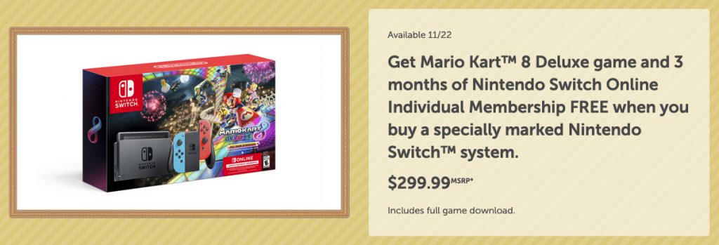 nintendo switch mario kart 8 bundle black friday