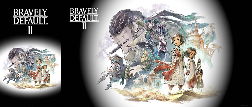 bravely default 3ds wallpaper