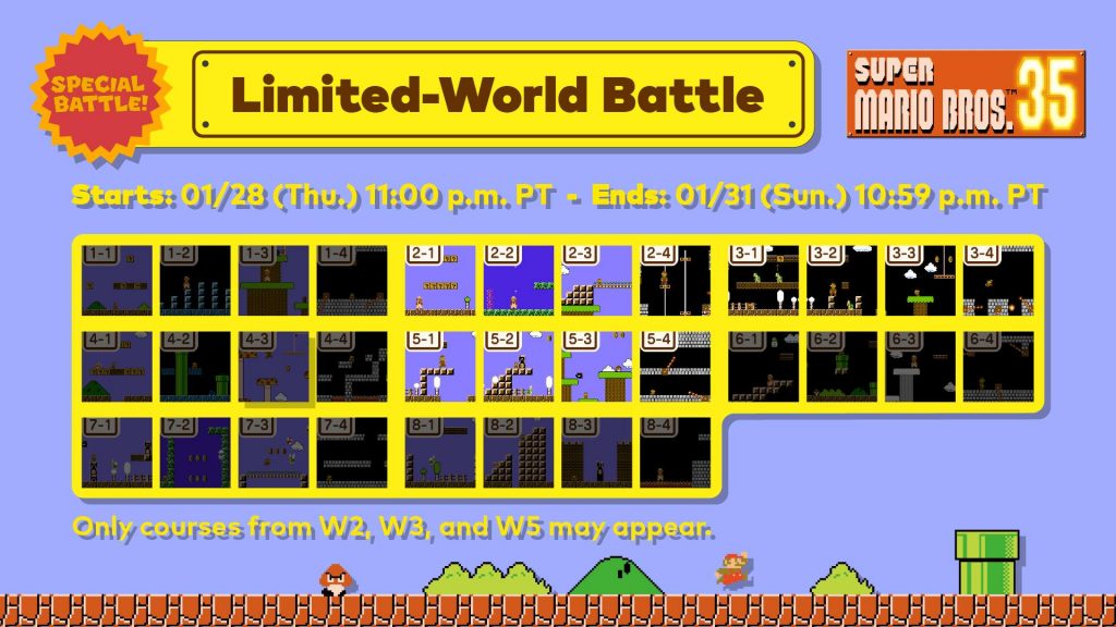 Super Mario Bros. 35 Nintendo Wire