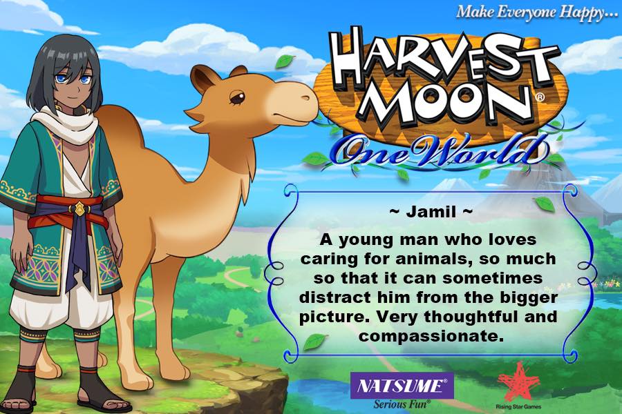 Meet Harvest Moon: One World's Bachelor #4 - Jamil – Nintendo Wire