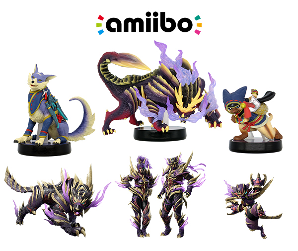 monster hunter rise amiibo items