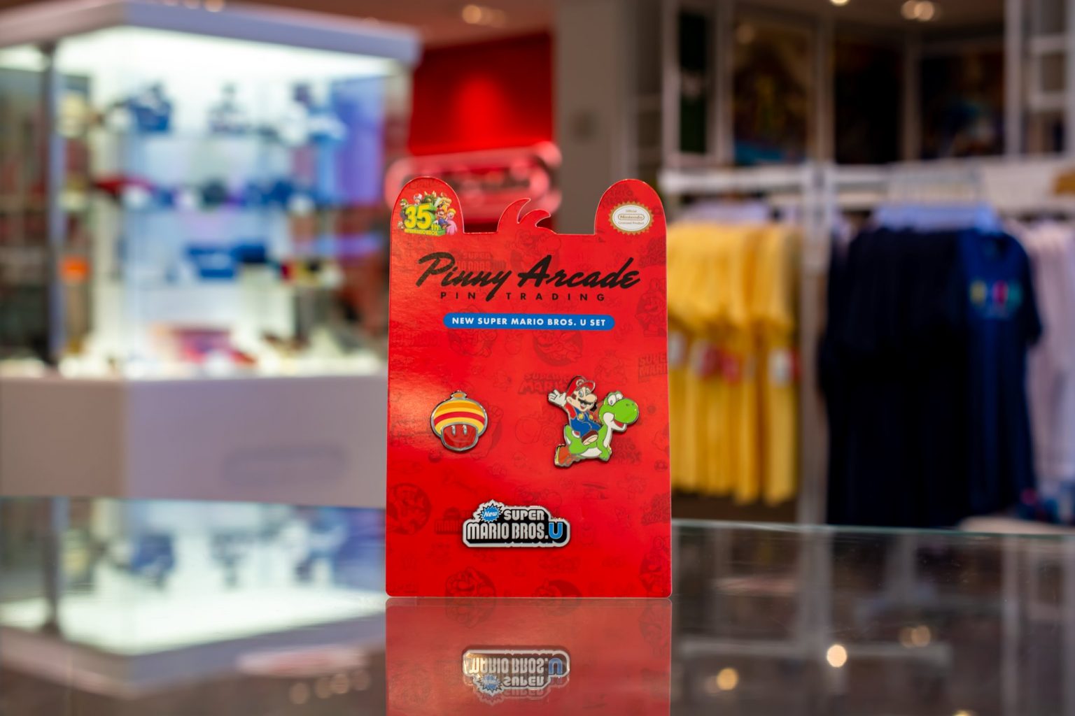 More Super Mario Bros. 35th Anniversary Collection “Pinny Arcade” pin ...
