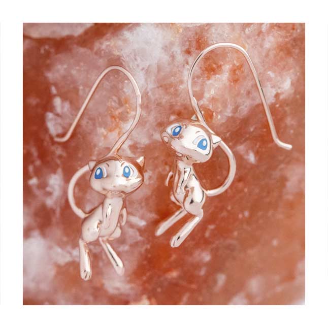 Pokémon Center × RockLove: Pikachu & Mew Admiration Pendant Necklace