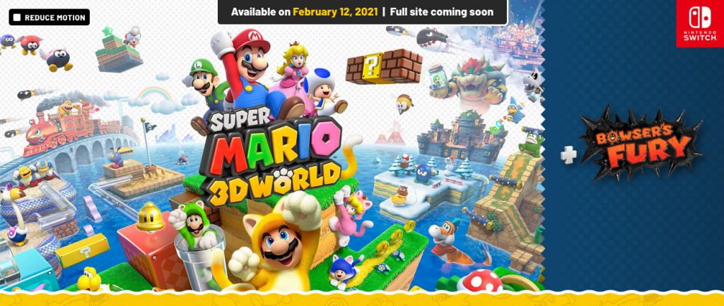 Super Mario 3D World + Bowser's Fury Coming To Switch In February