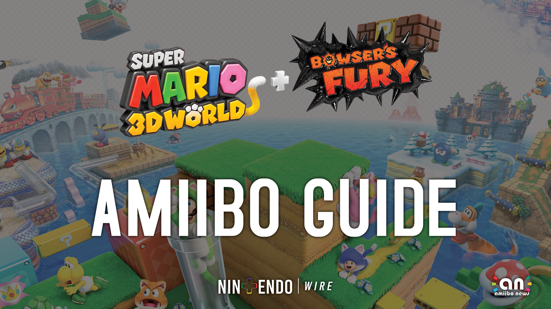 How to Use Amiibo in Super Mario 3D World + Bowser's Fury