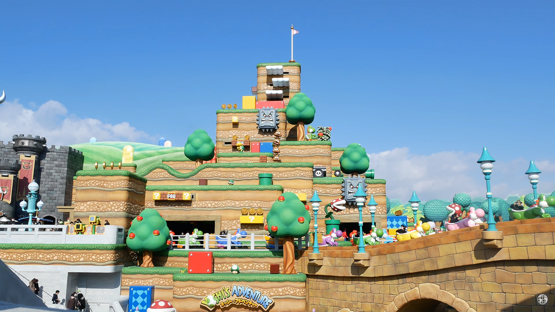 Take a virtual walk through Super Nintendo World at Universal Studios ...