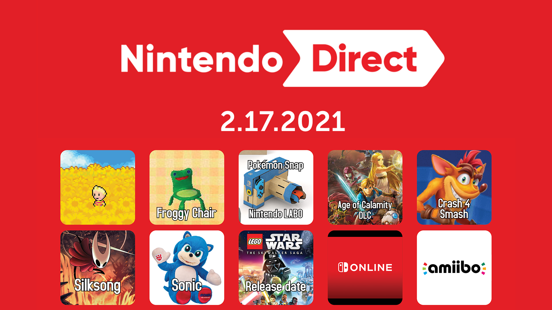 50-Minute Nintendo Direct Set For February 17 - Game Informer