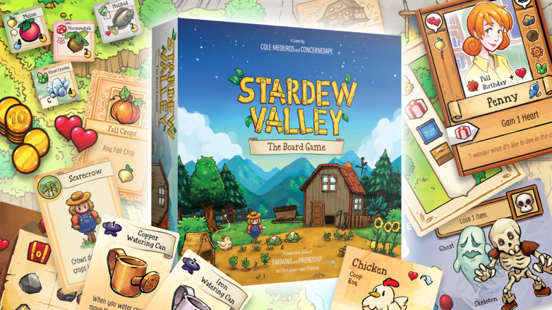 Подарки стардью валле. Stardew Valley настольная игра. Настольная игра Стардью Валлей. Stardew Valley настолка. Стардью Валли настольная игра.