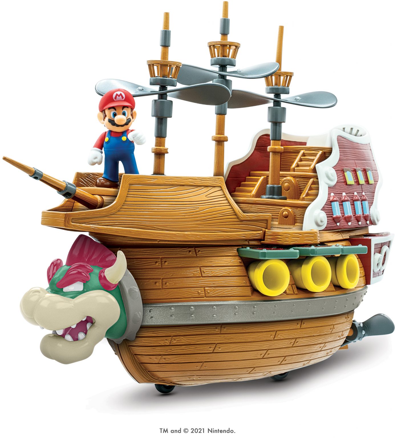 Jakks Pacific announces new Deluxe Bowser’s Airship Playset will invade