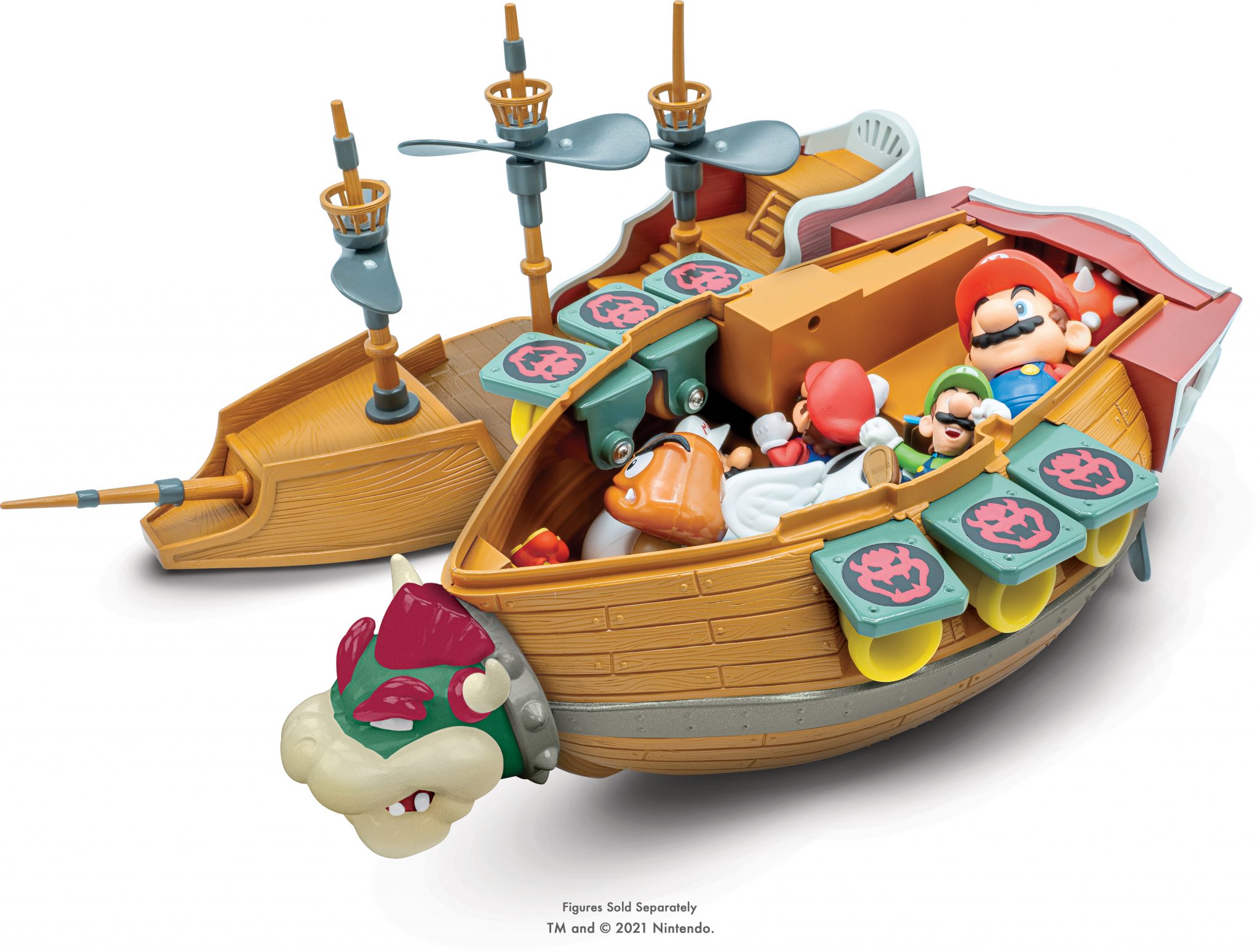 Jakks Pacific announces new Deluxe Bowser’s Airship Playset will invade