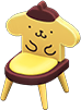 Animal Crossing New Horizons Pompompurin Chair