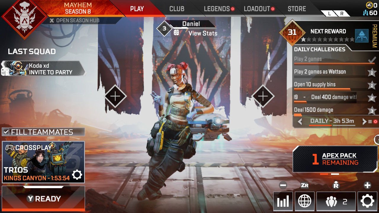 Review Apex Legends For Nintendo Switch Nintendo Wire