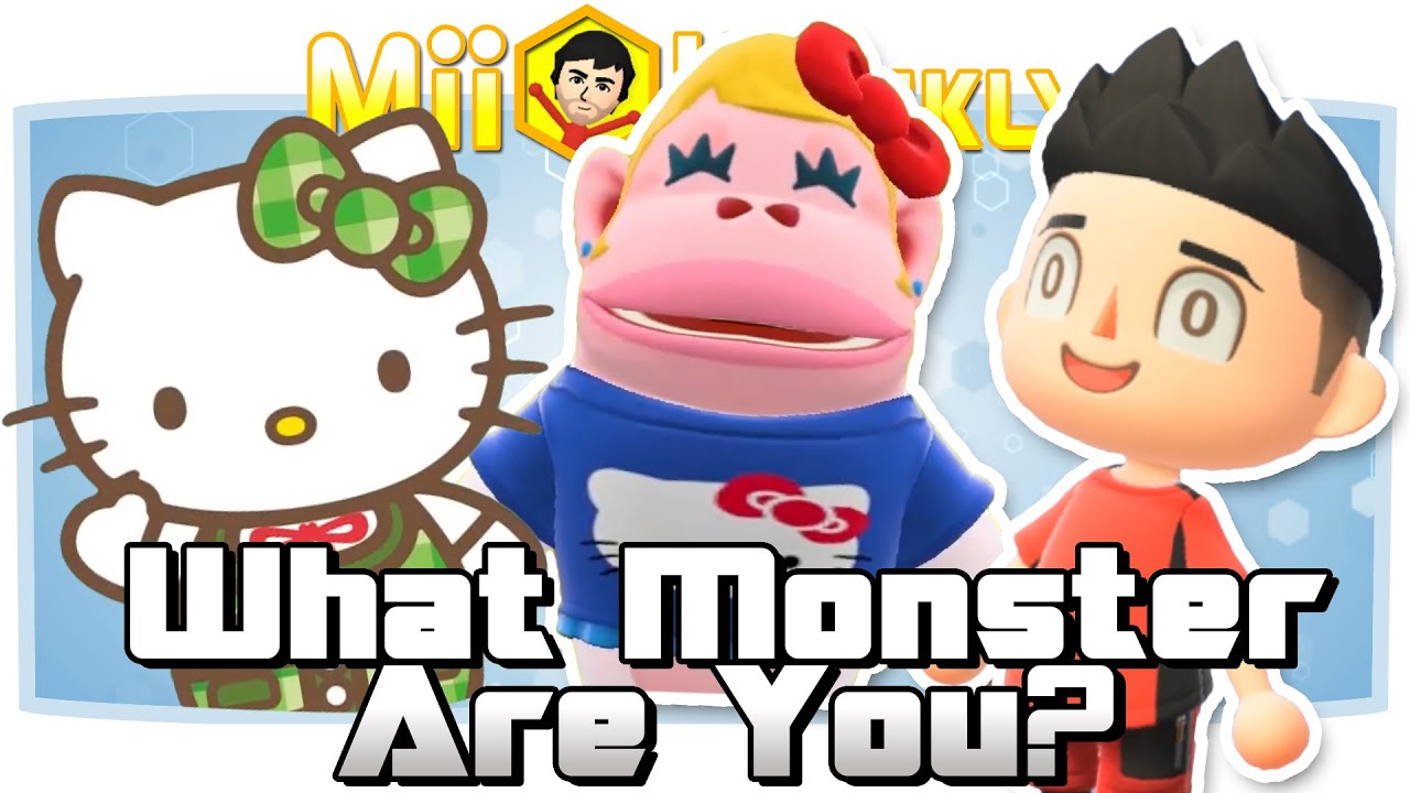 Mii Weekly Hello Kitty Animal Crossing Update and Monster Hunter Quiz