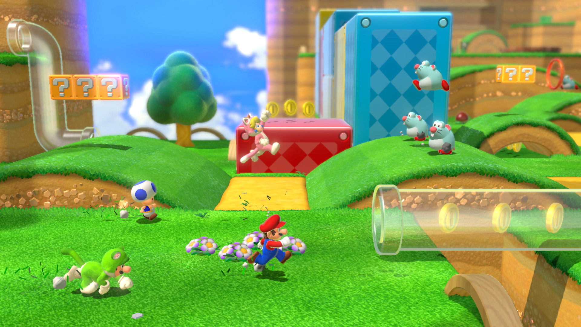 Super Mario 3D World devs - next Mario title in the works, could use the  GamePad more, Double Cherry and Cat Mario origins