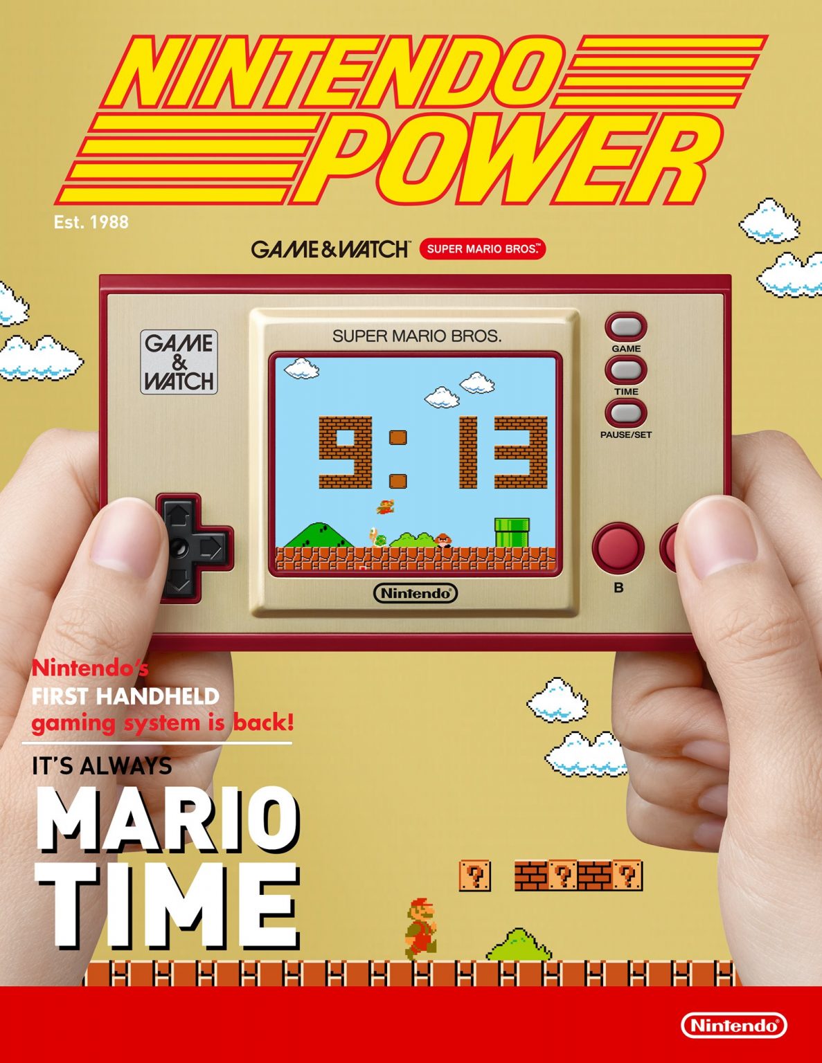 Nintendo is getting nostalgic with its Nintendo Power magazine cover mockup