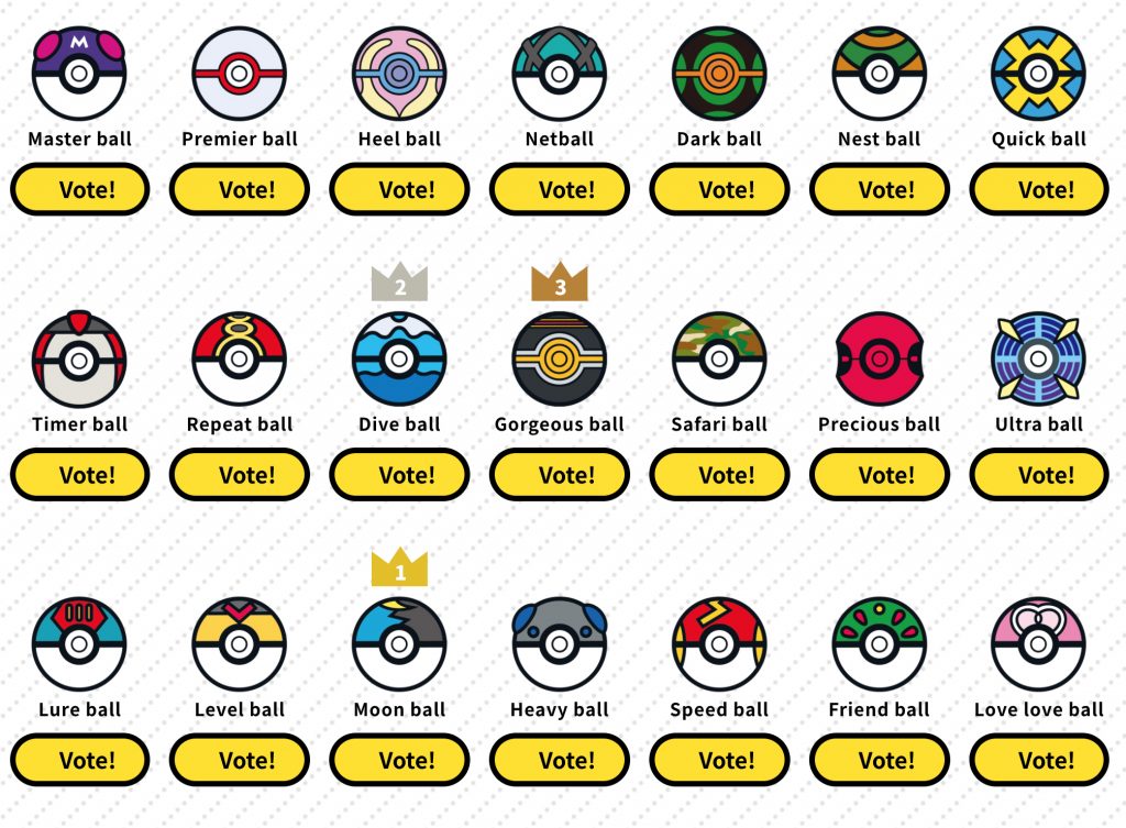 pokemon pokeballs with names