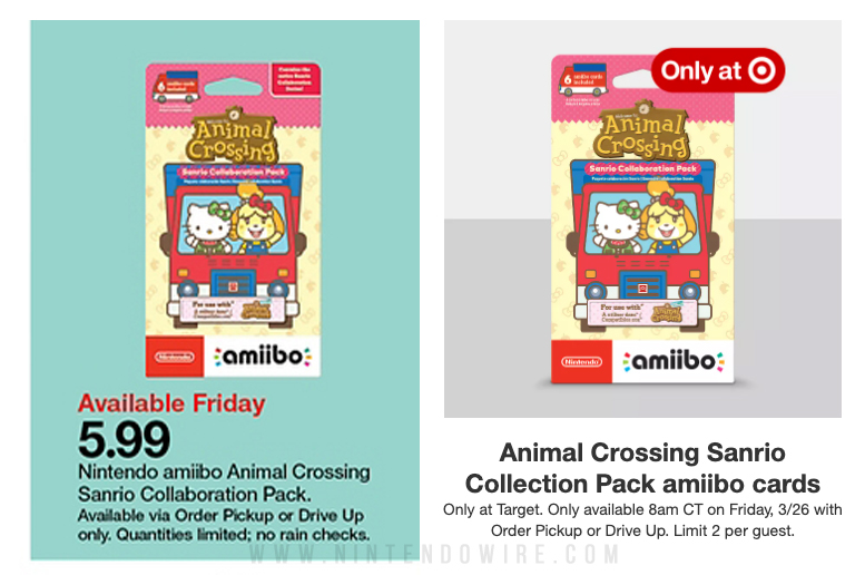 Amiibo sale cards target