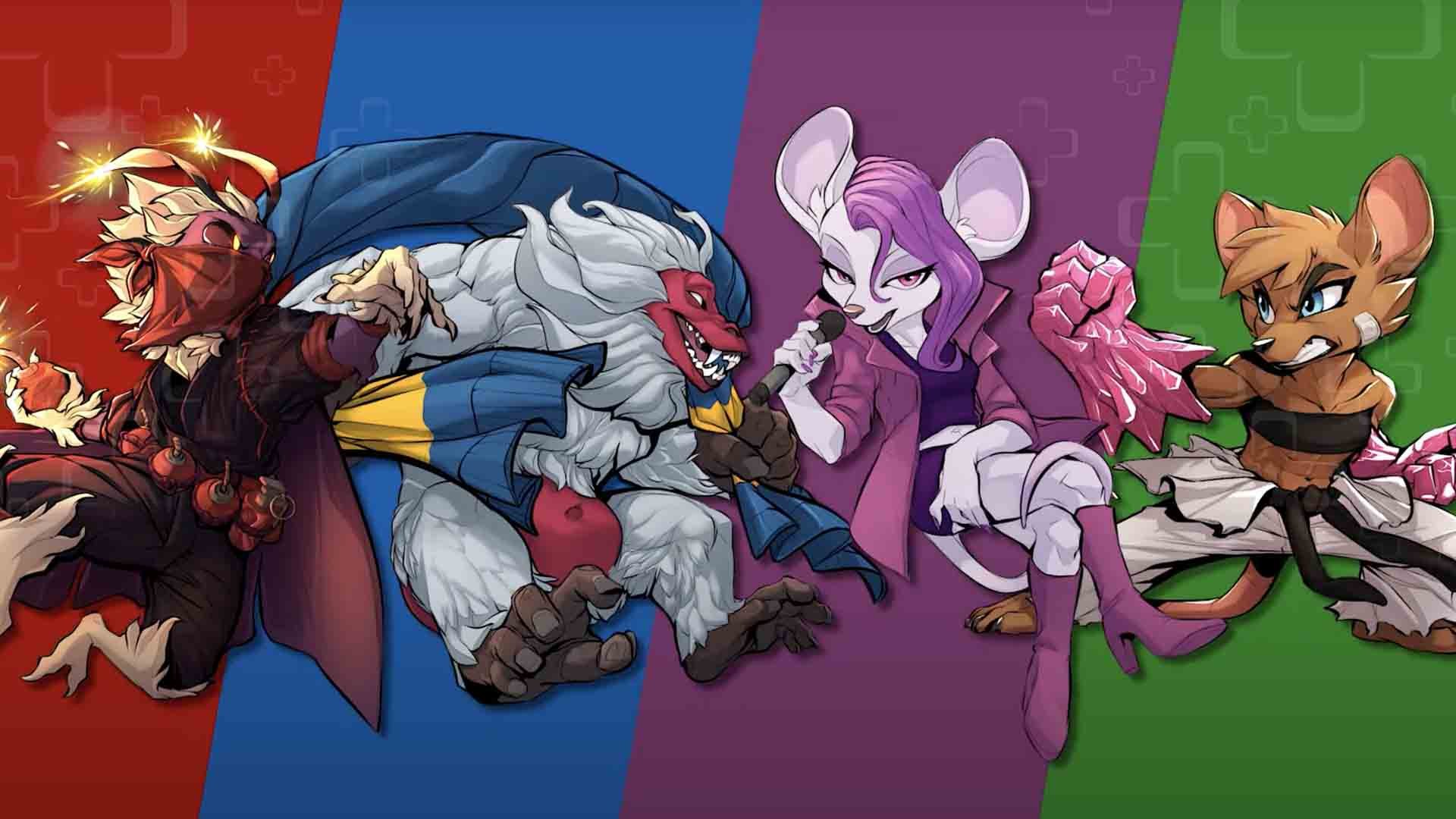 Rivals of Aether’s new Workshop Character Pack DLC introduces four furry fanmade fighters