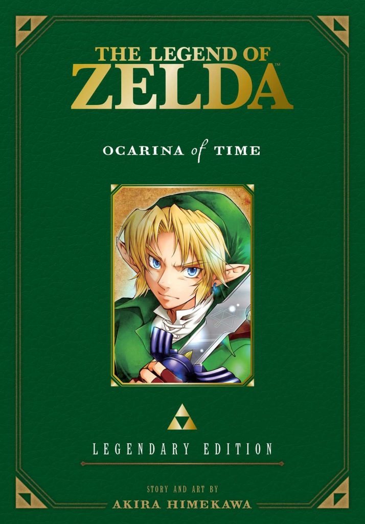 Zelda Ocarinaoftime Manga Cover